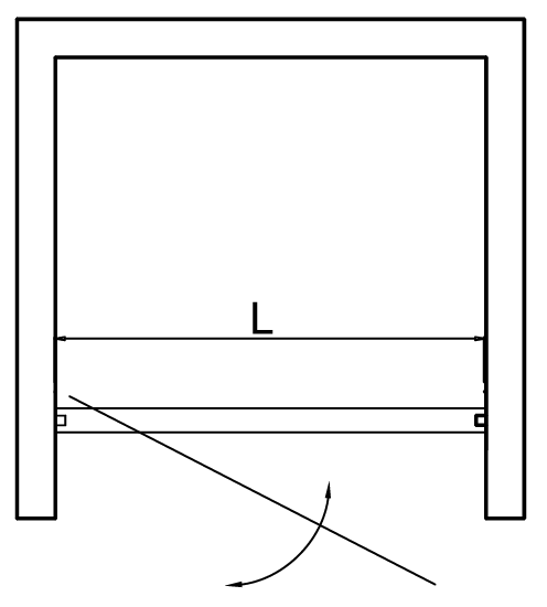 Дверь поворота