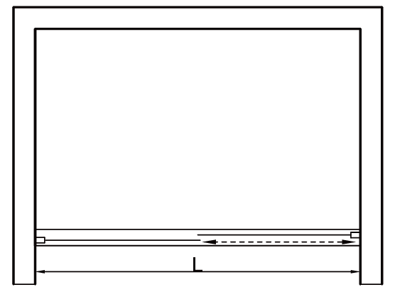Раздвижная дверь в ванне